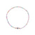 Pastel Color Evil Eye Seed Bead Anklet