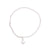 Anchor Charm Seed Bead Anklet