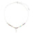 Tiny Pastel Seedbead Animal Charm Anklet