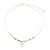 Tiny Pastel Seedbead Animal Charm Anklet
