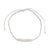 Adjustable Macrame Clamshell Bracelet