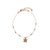 Multi-Colored Crystal Sea Turtle Anklet - Viva life Jewellery