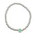 Enamel Daisy Metal Bead Bracelet - Viva life Jewellery
