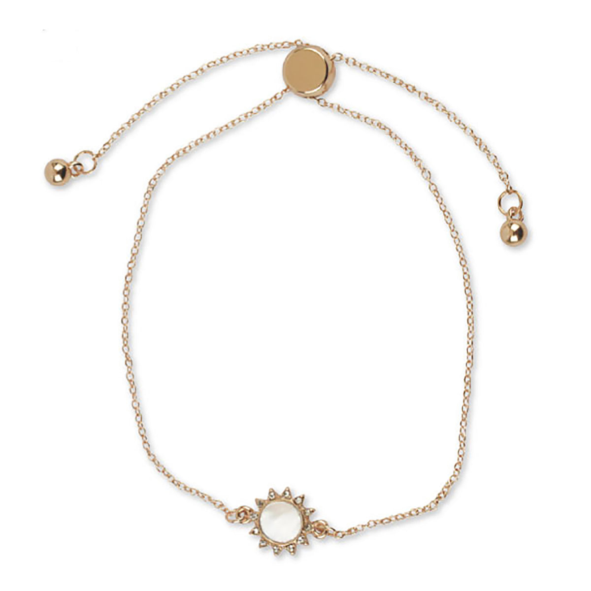 MOP Crystal Sun Bracelet - Viva life Jewellery