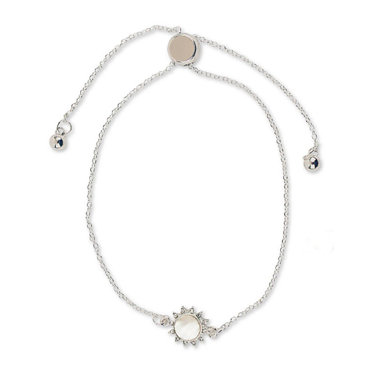 MOP Crystal Sun Bracelet - Viva life Jewellery