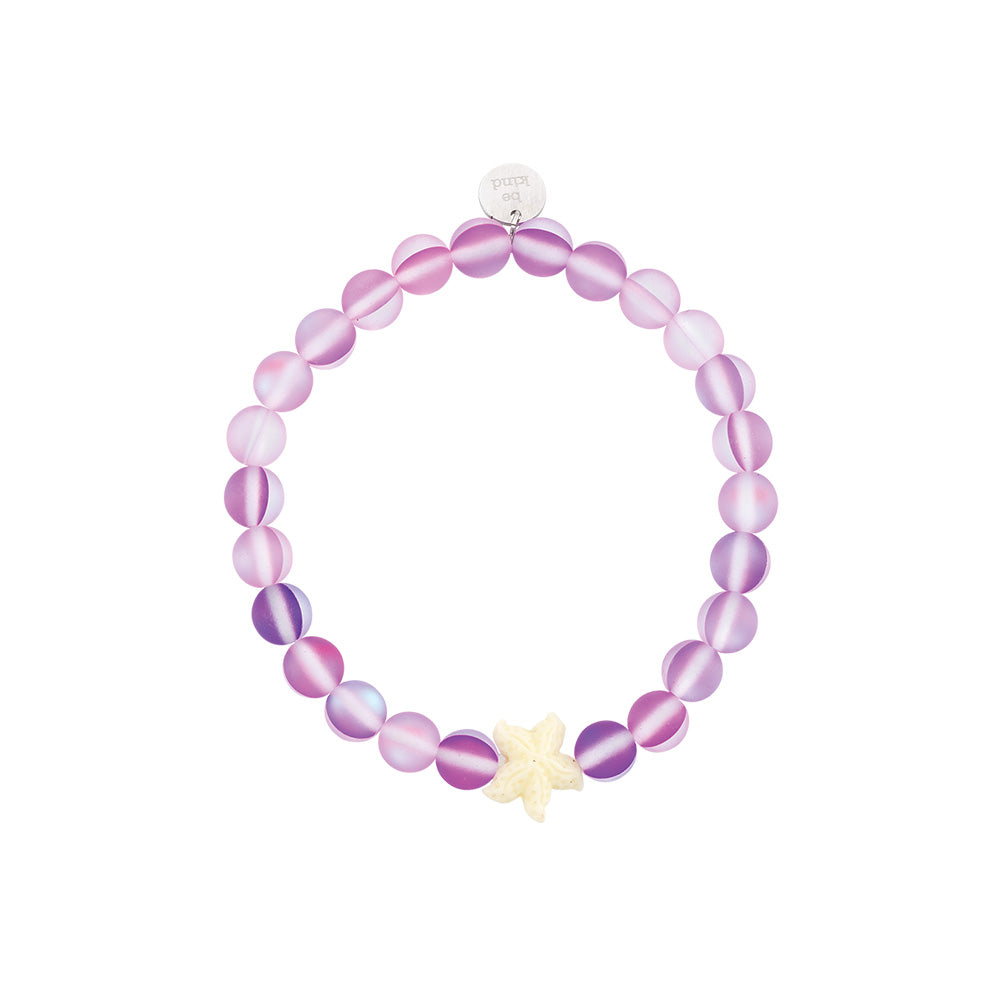 Starfish Sun Glitter Stretch Bracelet