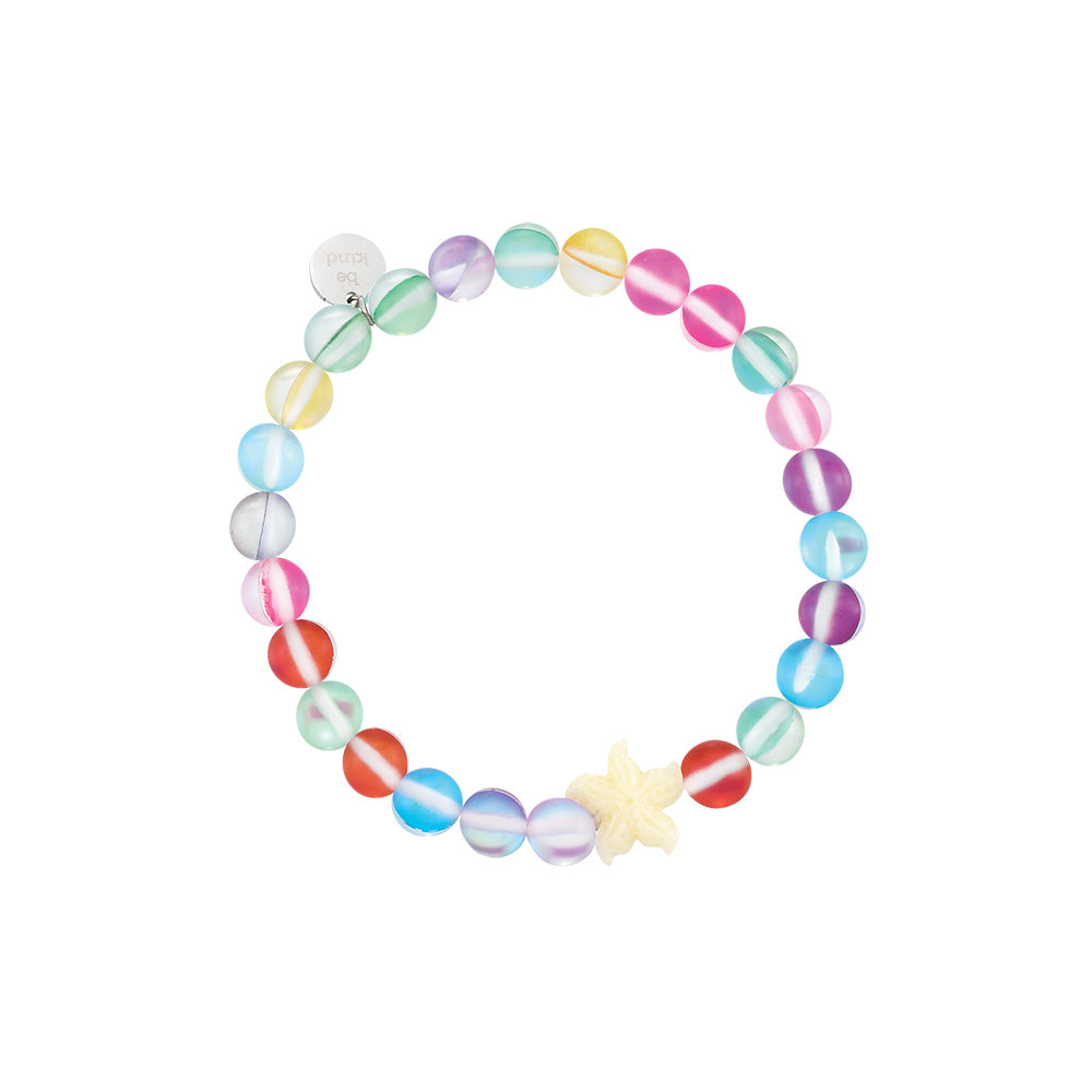 Starfish Sun Glitter Stretch Bracelet