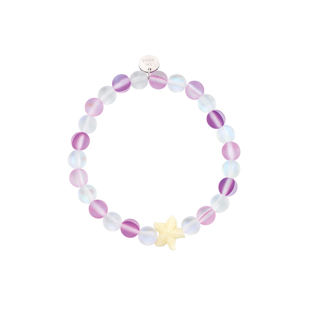 Starfish Sun Glitter Stretch Bracelet