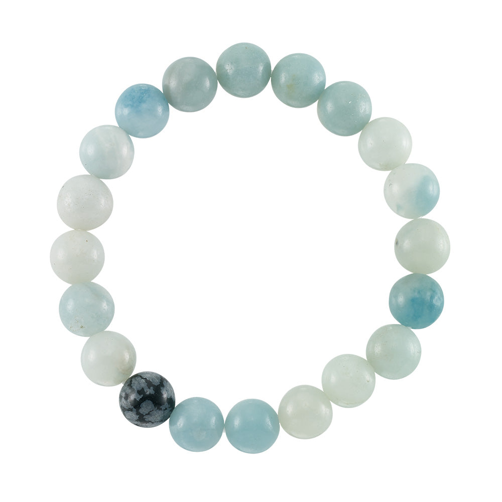 Amazonite Stone Stretch Bracelet