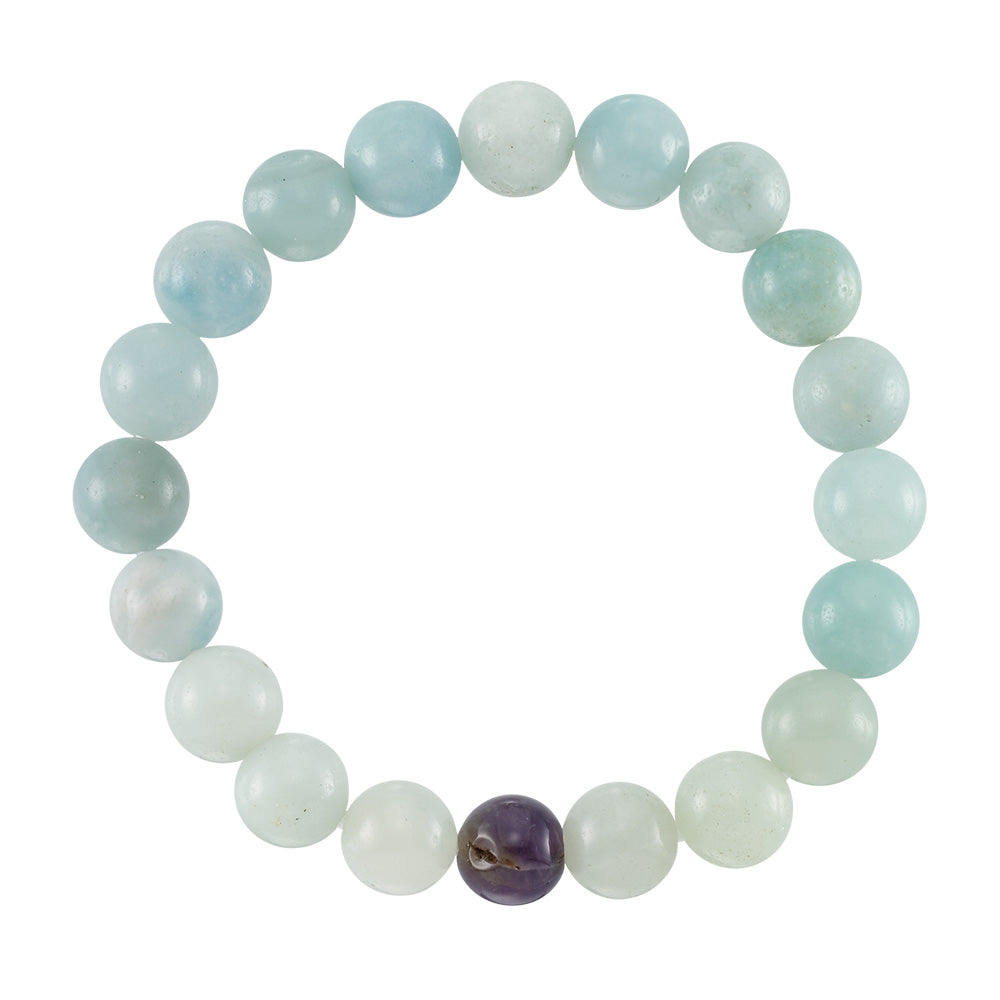 Amazonite Stone Stretch Bracelet