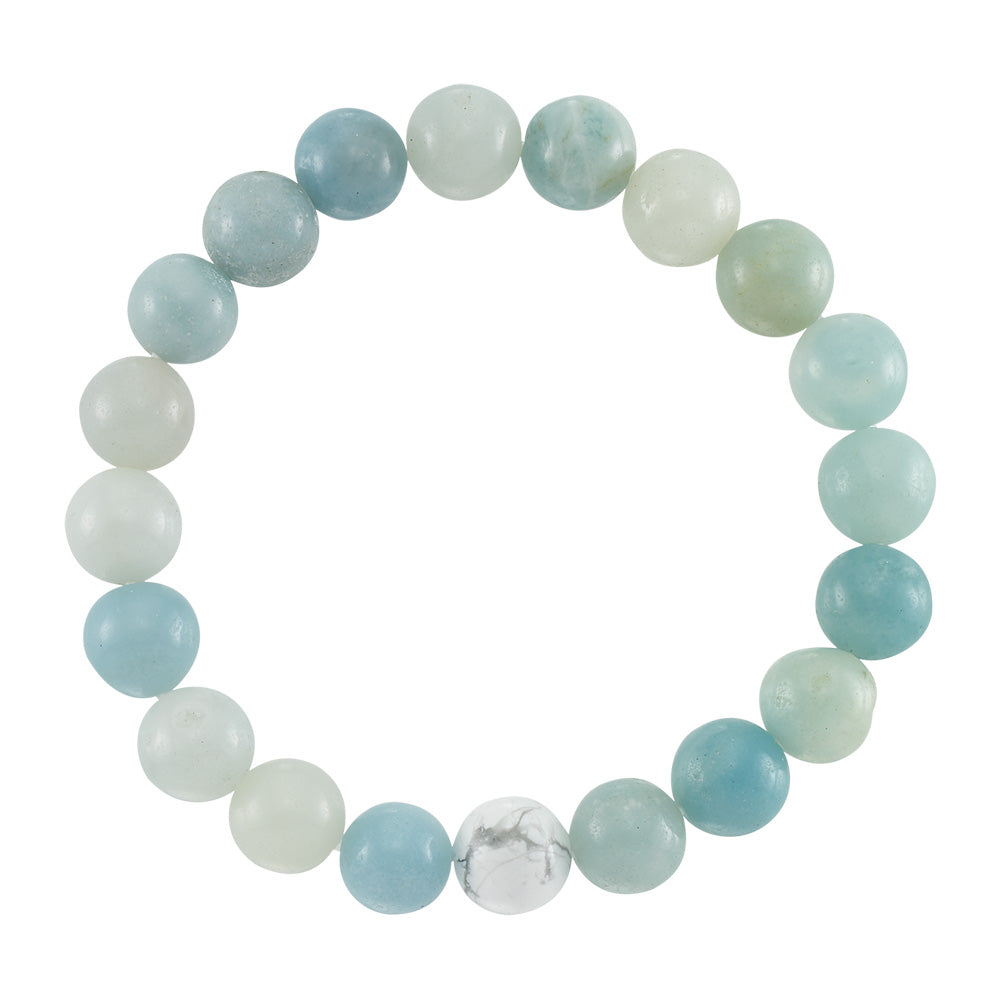 Amazonite Stone Stretch Bracelet