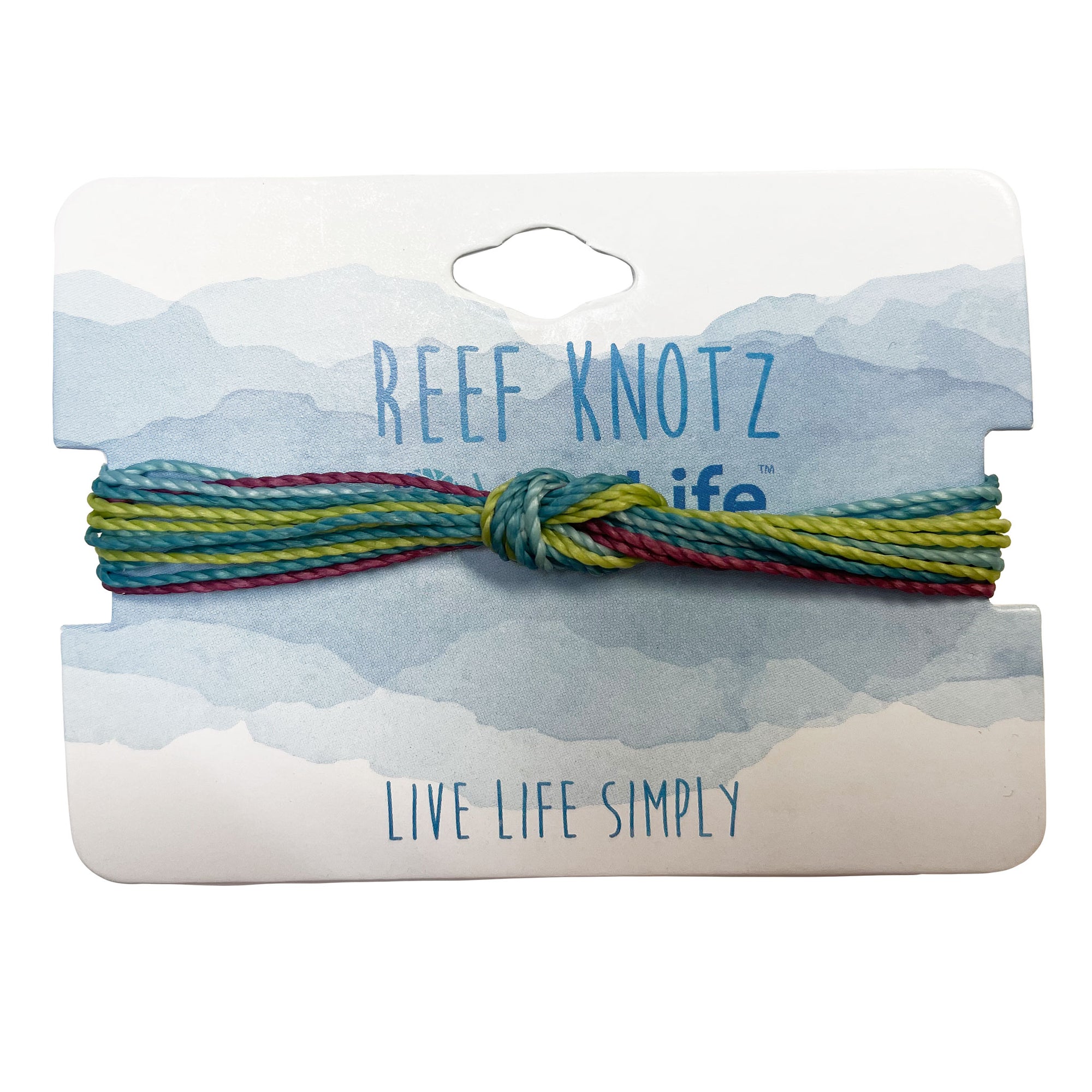 Wax Cord Reef Knot Bracelet-Pastel Hues - Viva life Jewellery