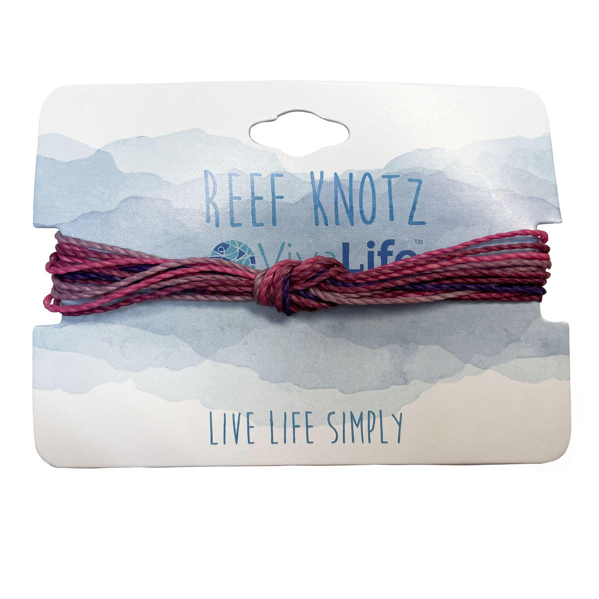 Wax Cord Reef Knot Bracelet-Pastel Hues - Viva life Jewellery