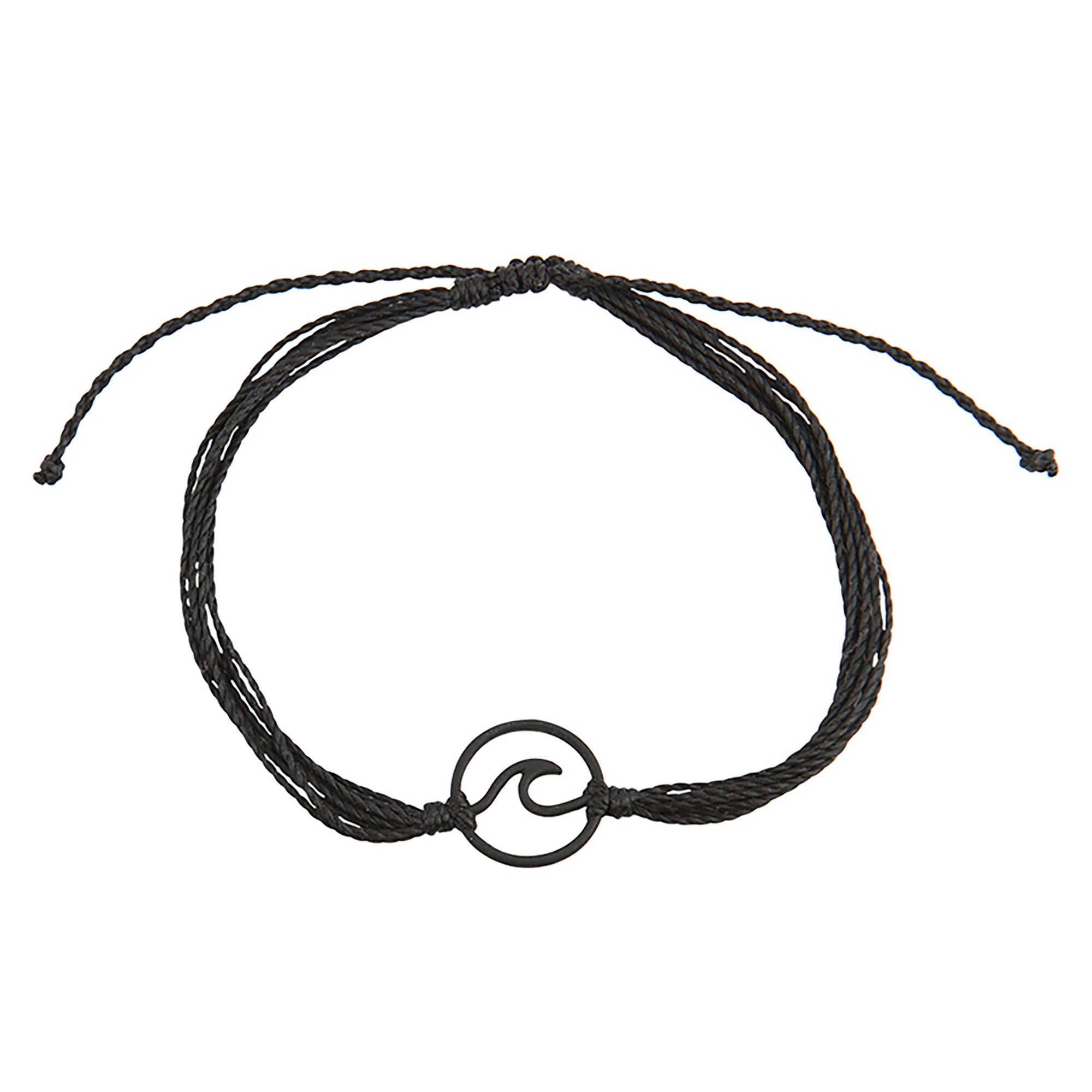 Cut-Out Wave Wax Cord Bracelet - Viva life Jewellery