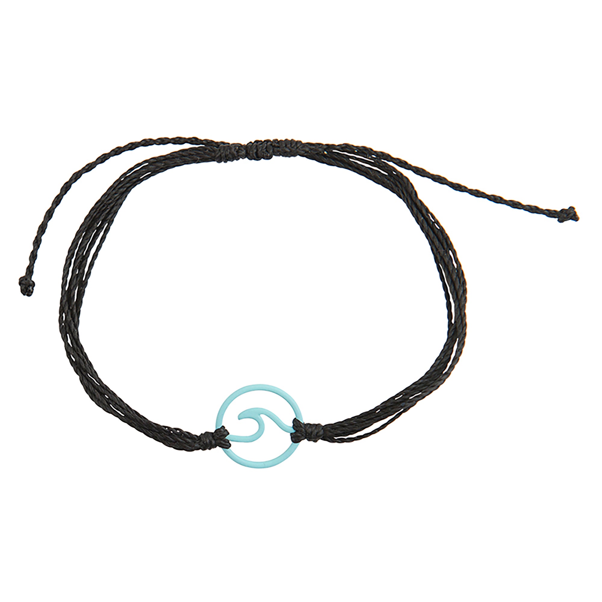 Cut-Out Wave Wax Cord Bracelet - Viva life Jewellery