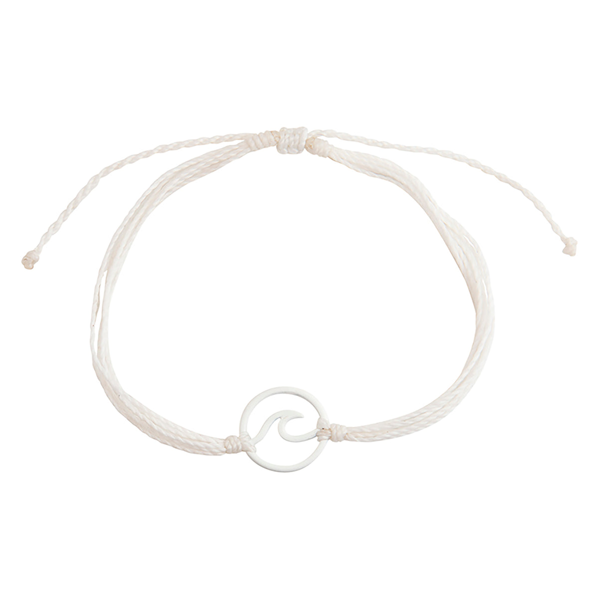 Cut-Out Wave Wax Cord Bracelet - Viva life Jewellery