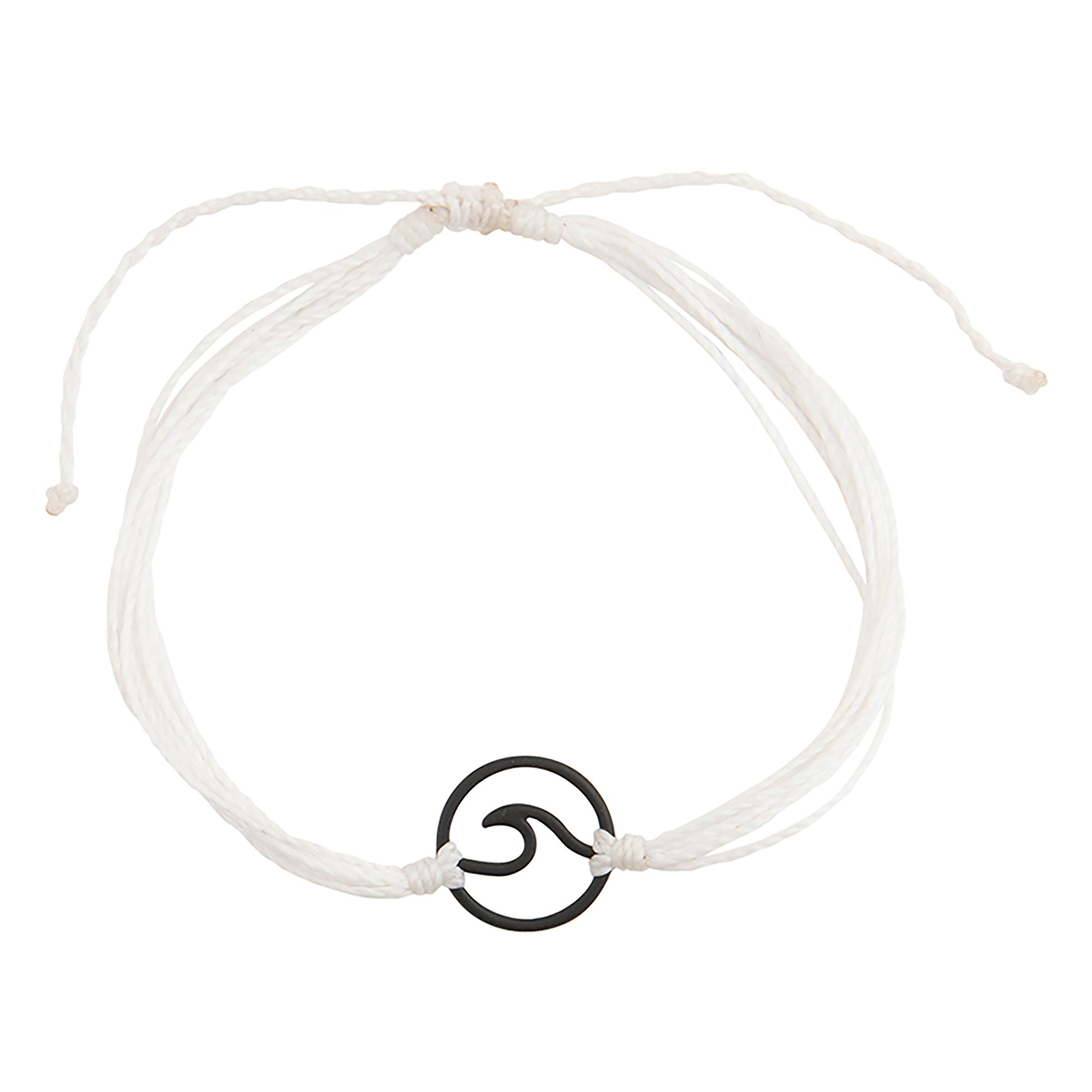 Cut-Out Wave Wax Cord Bracelet - Viva life Jewellery