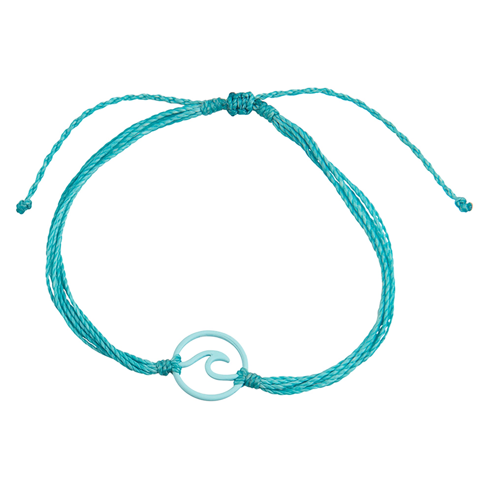 Cut-Out Wave Wax Cord Bracelet - Viva life Jewellery