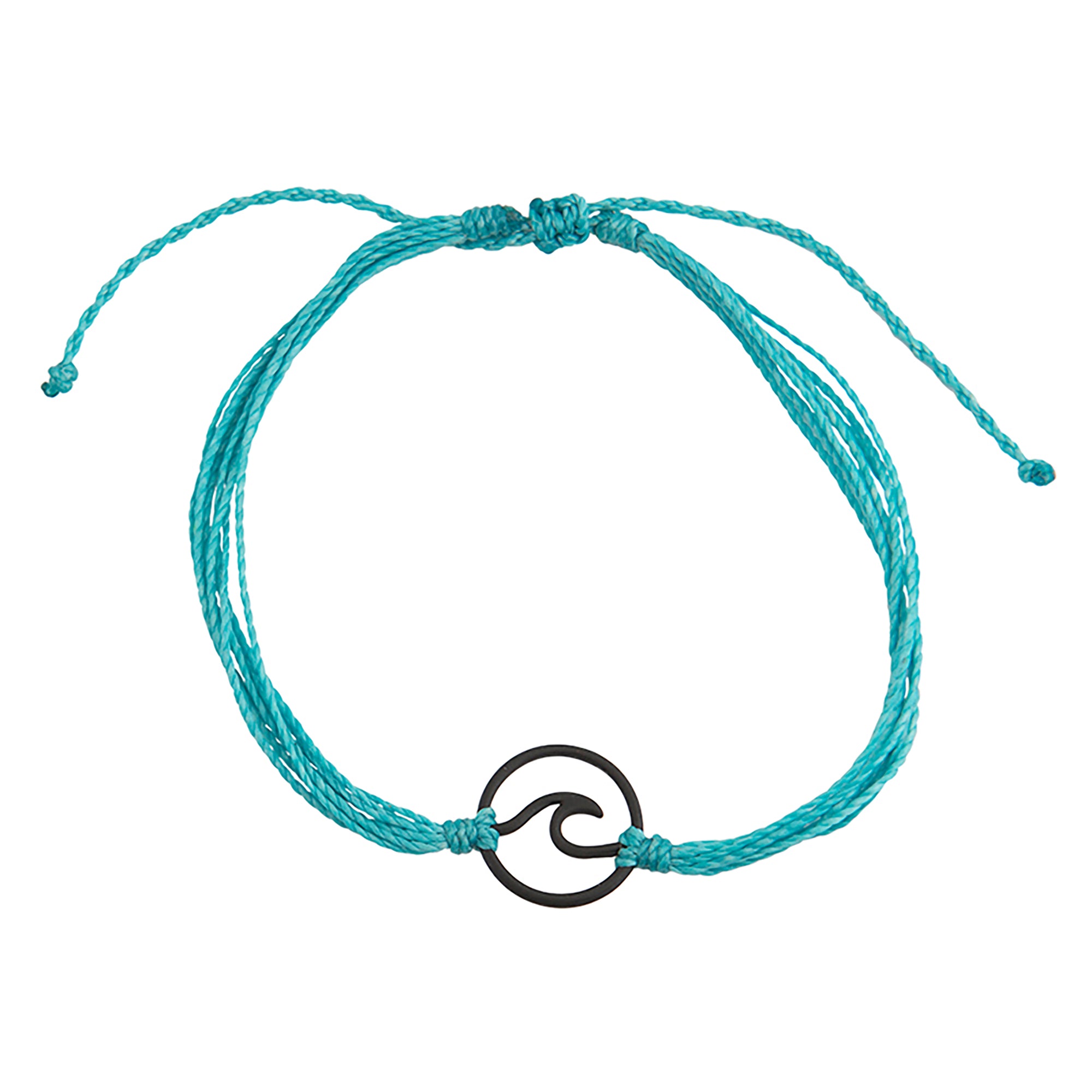 Cut-Out Wave Wax Cord Bracelet - Viva life Jewellery