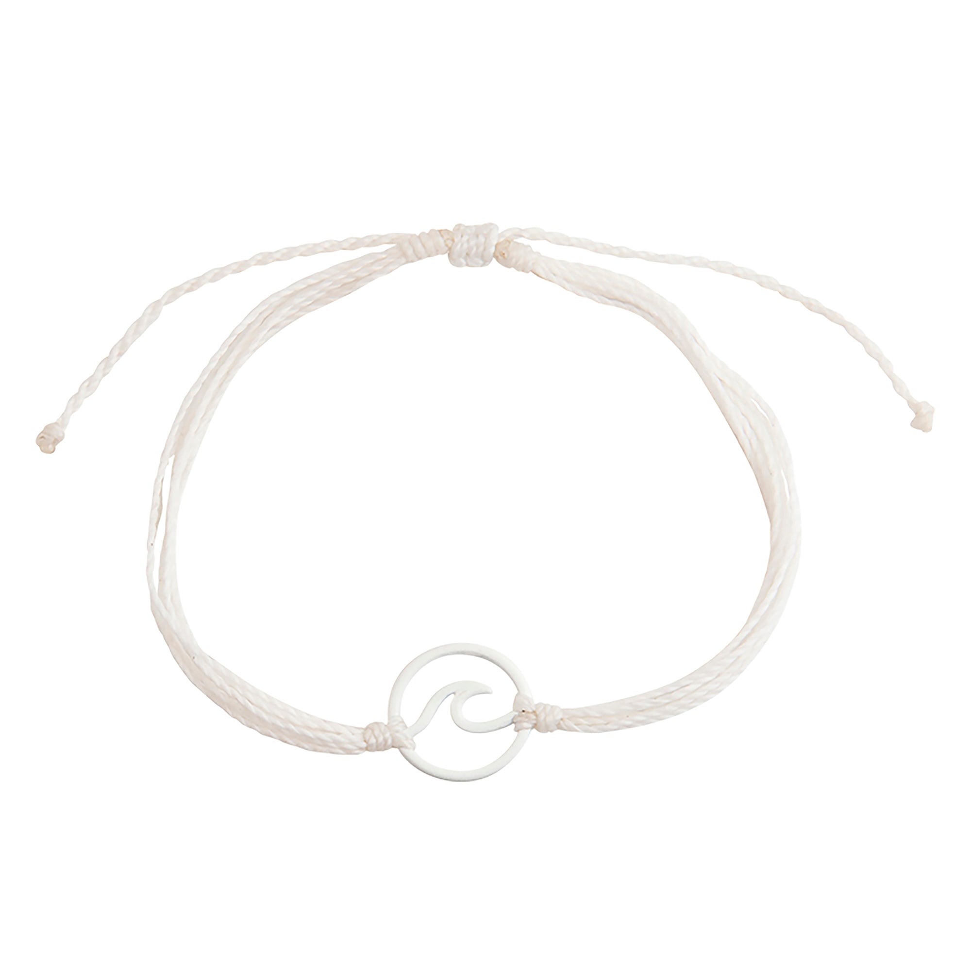 Cut-Out Wave Wax Cord Bracelet - Viva life Jewellery