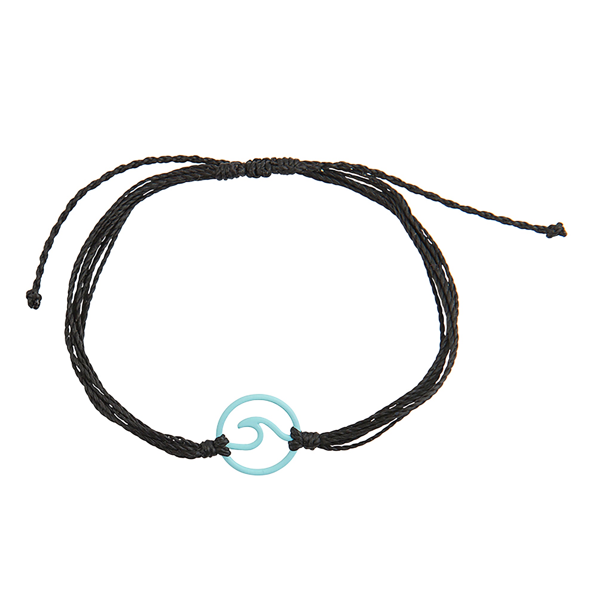 Cut-Out Wave Wax Cord Bracelet - Viva life Jewellery