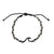 Outline Wave Braided Wax Cord Bracelet - Viva life Jewellery