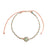 Sun Charm Wax Cord Bracelet - Viva life Jewellery