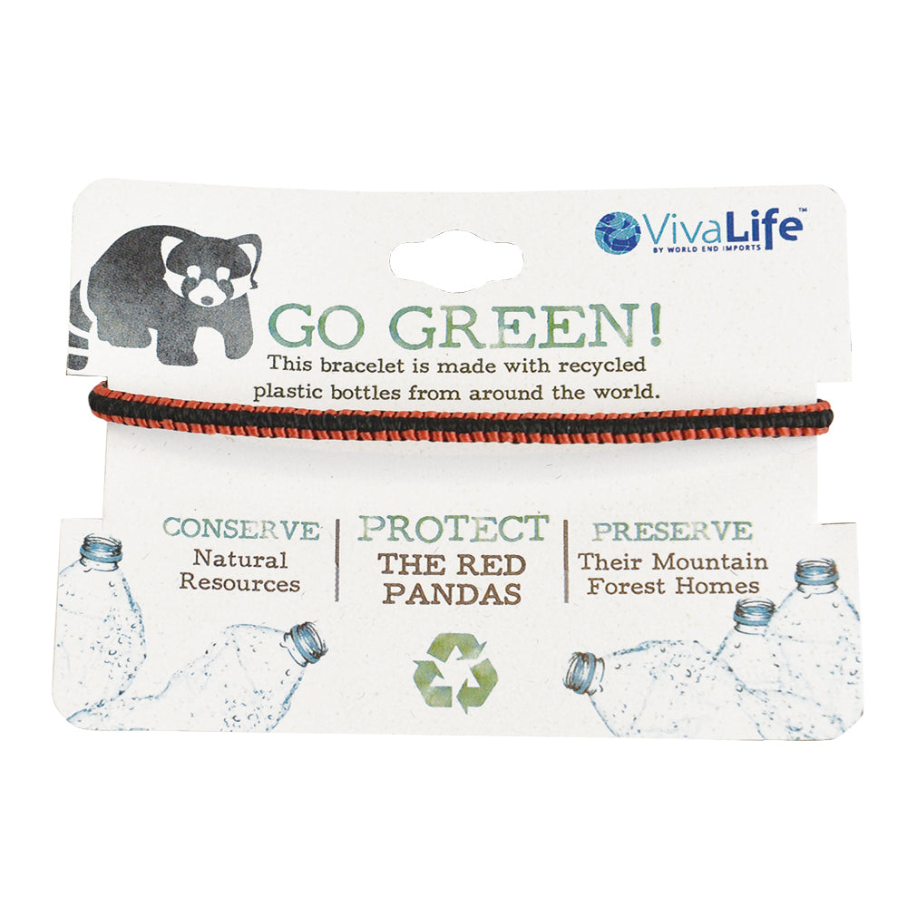 "Go Green" Recyclable Bracelets - Viva life Jewellery