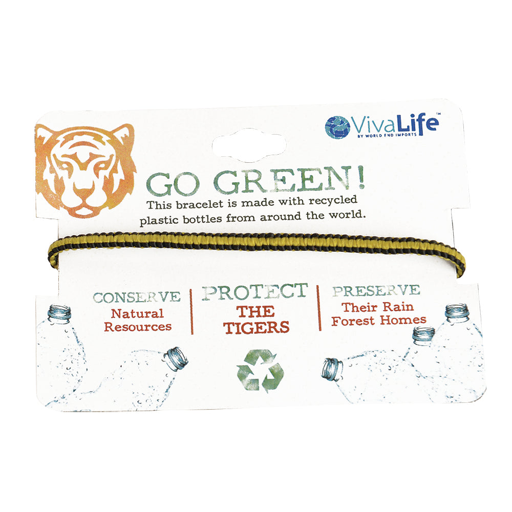 "Go Green" Recyclable Bracelets - Viva life Jewellery