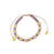 Macrame Daisy Wax Cord Bracelet - Viva life Jewellery