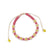 Macrame Daisy Wax Cord Bracelet - Viva life Jewellery