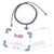 Pot Leaf Wax Cord Bracelet - Viva life Jewellery
