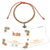 Pot Leaf Wax Cord Bracelet - Viva life Jewellery