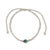 Natural Stone White Wax Cord Bracelet - Viva life Jewellery
