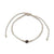 Natural Stone White Wax Cord Anklet - Viva life Jewellery