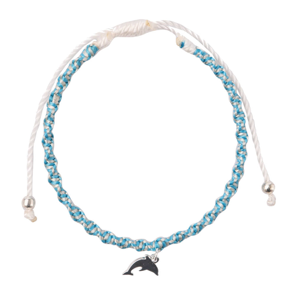 Handmade Colorful GREEN VIBES ONLY Animal Charm Bracelet