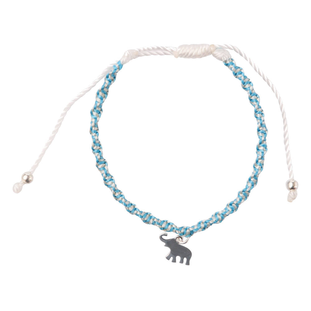 Handmade Colorful GREEN VIBES ONLY Animal Charm Bracelet