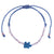 Colorful Resin Sea Turtle Seed Bead Cord Anklet