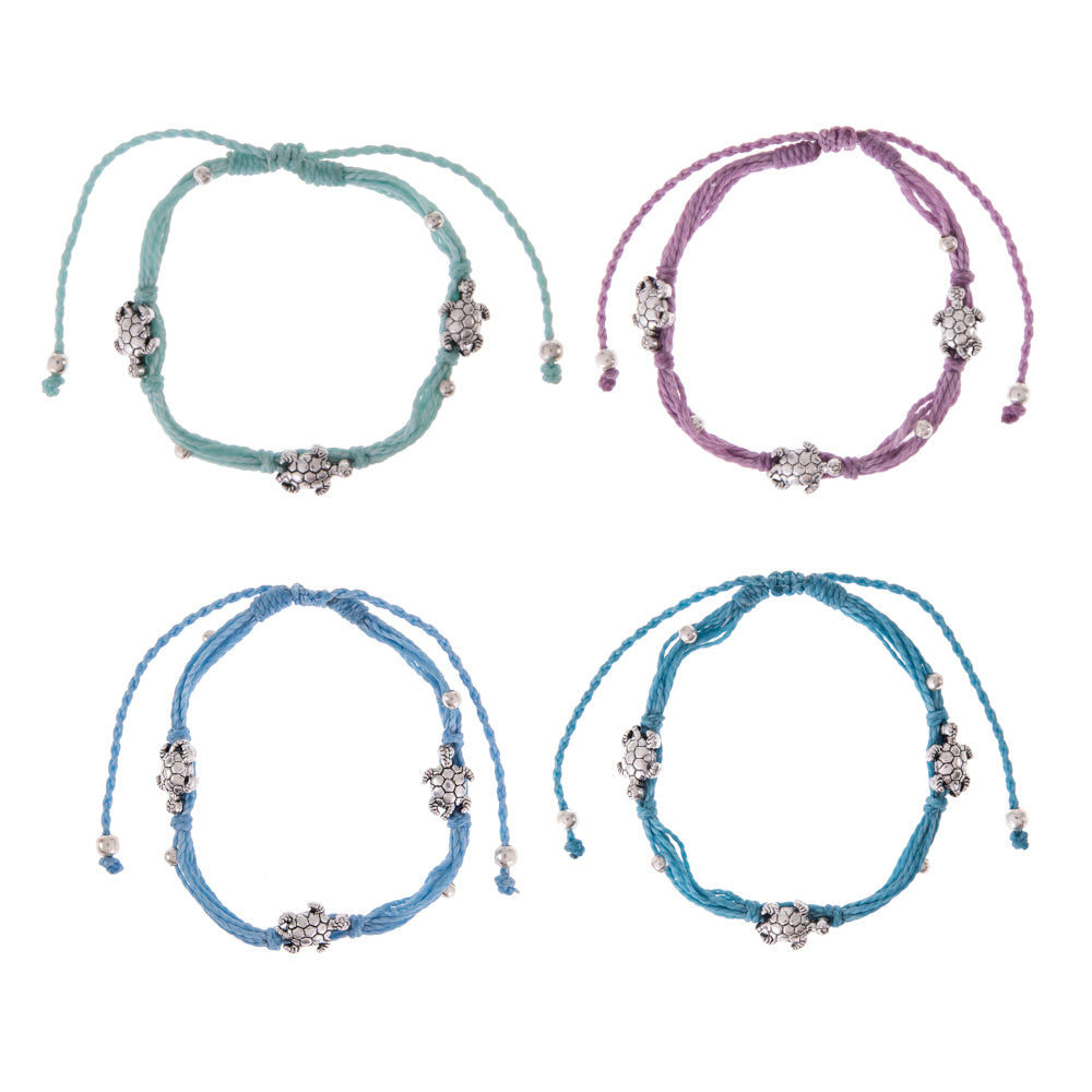 Sea Lover Charm 9 Strand Colorful Bracelet