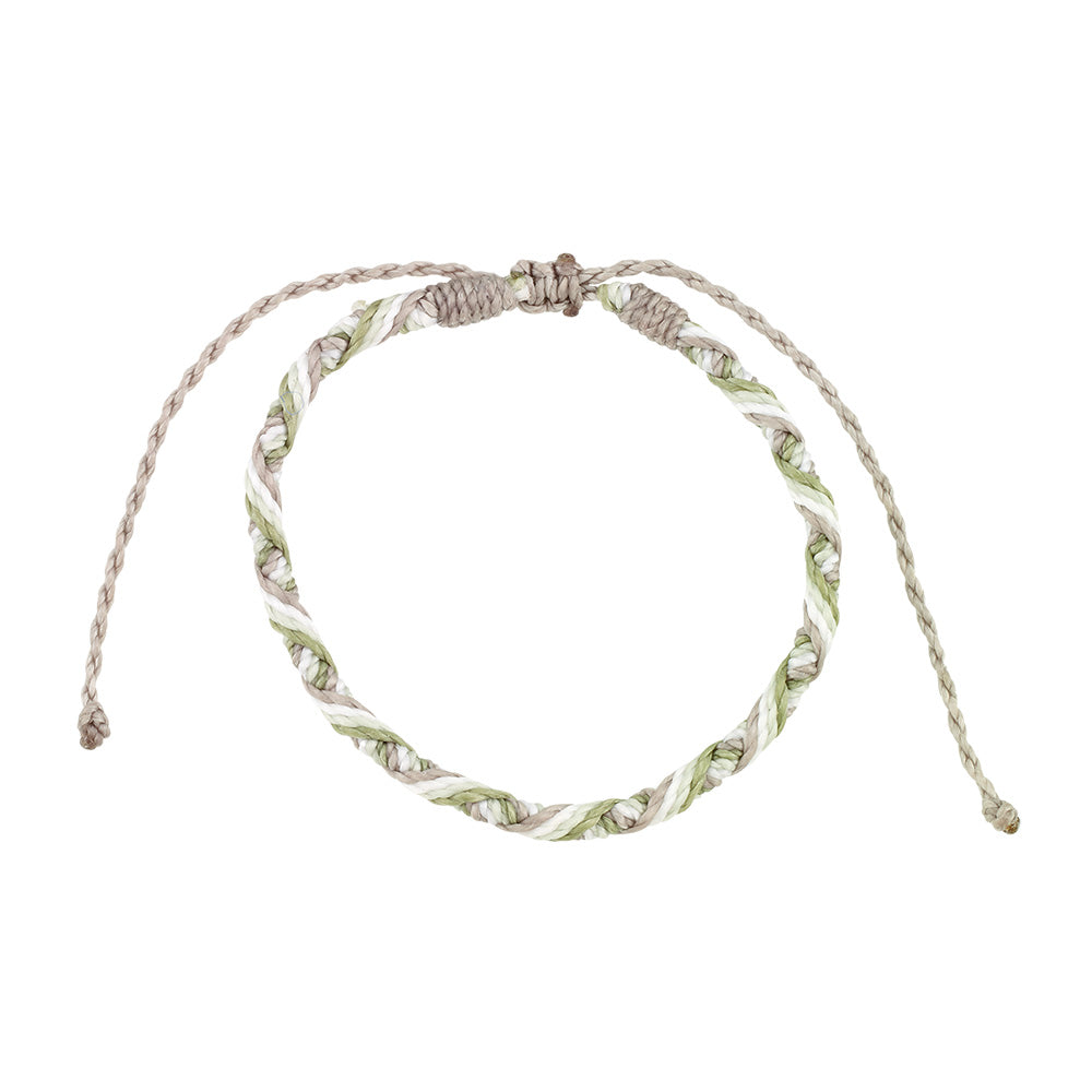 Wax Cord Twist Bracelet