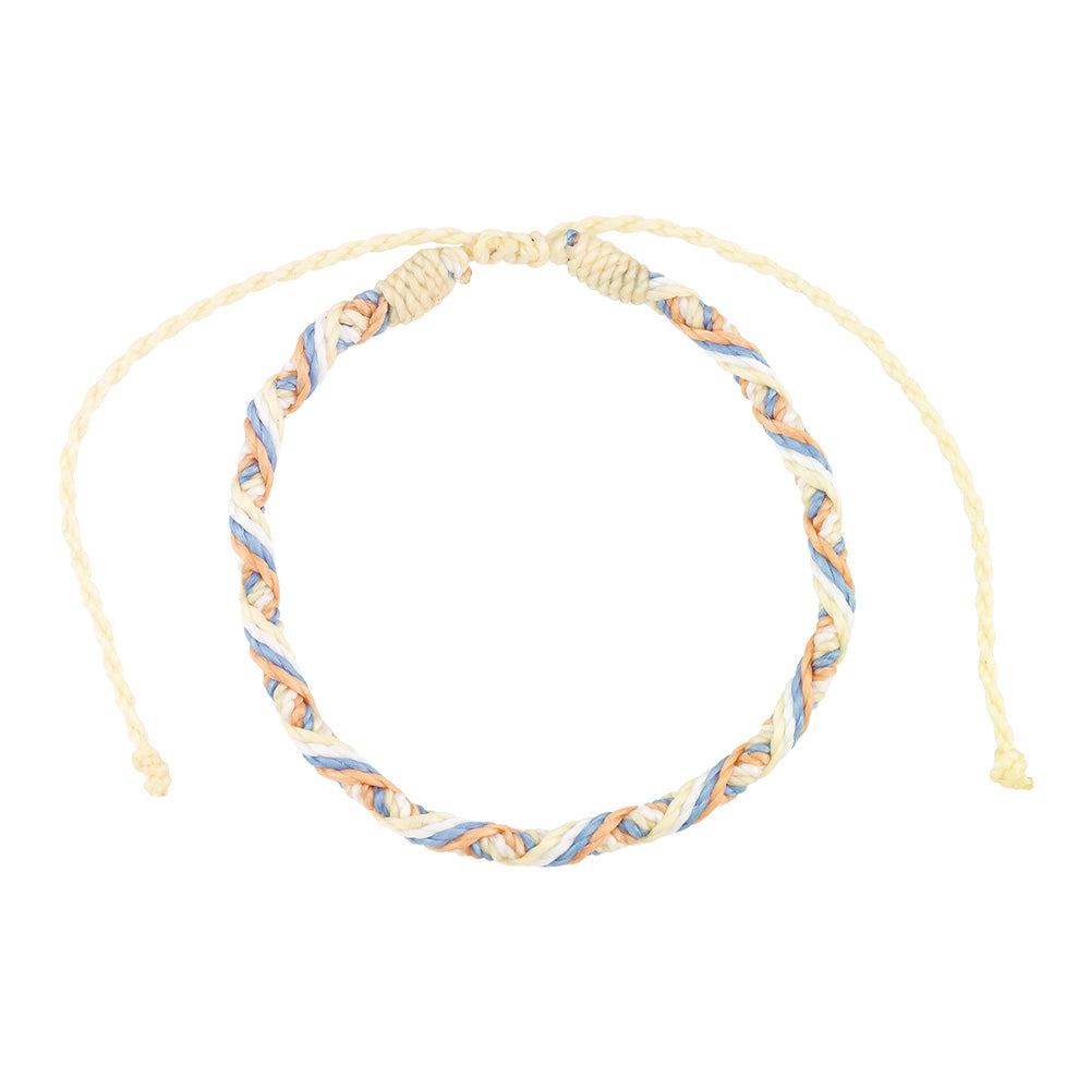 Wax Cord Twist Bracelet