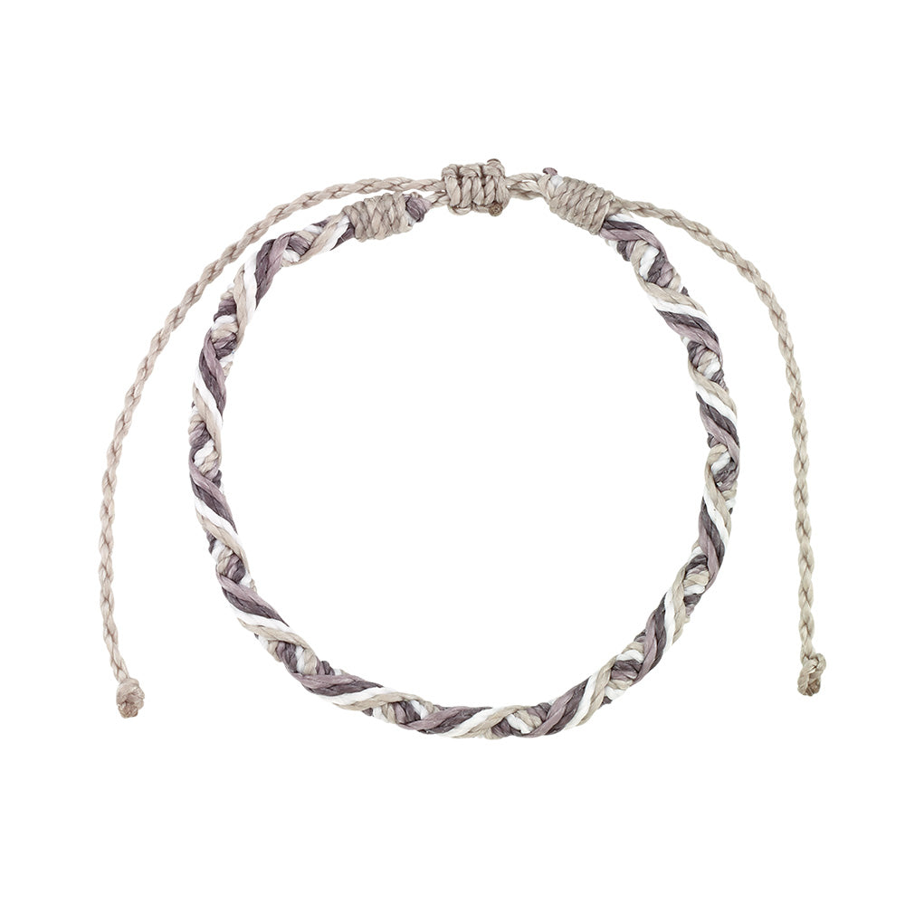 Wax Cord Twist Bracelet