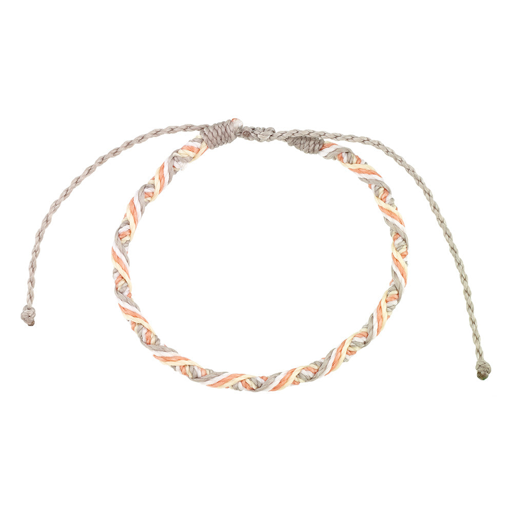 Wax Cord Twist Bracelet