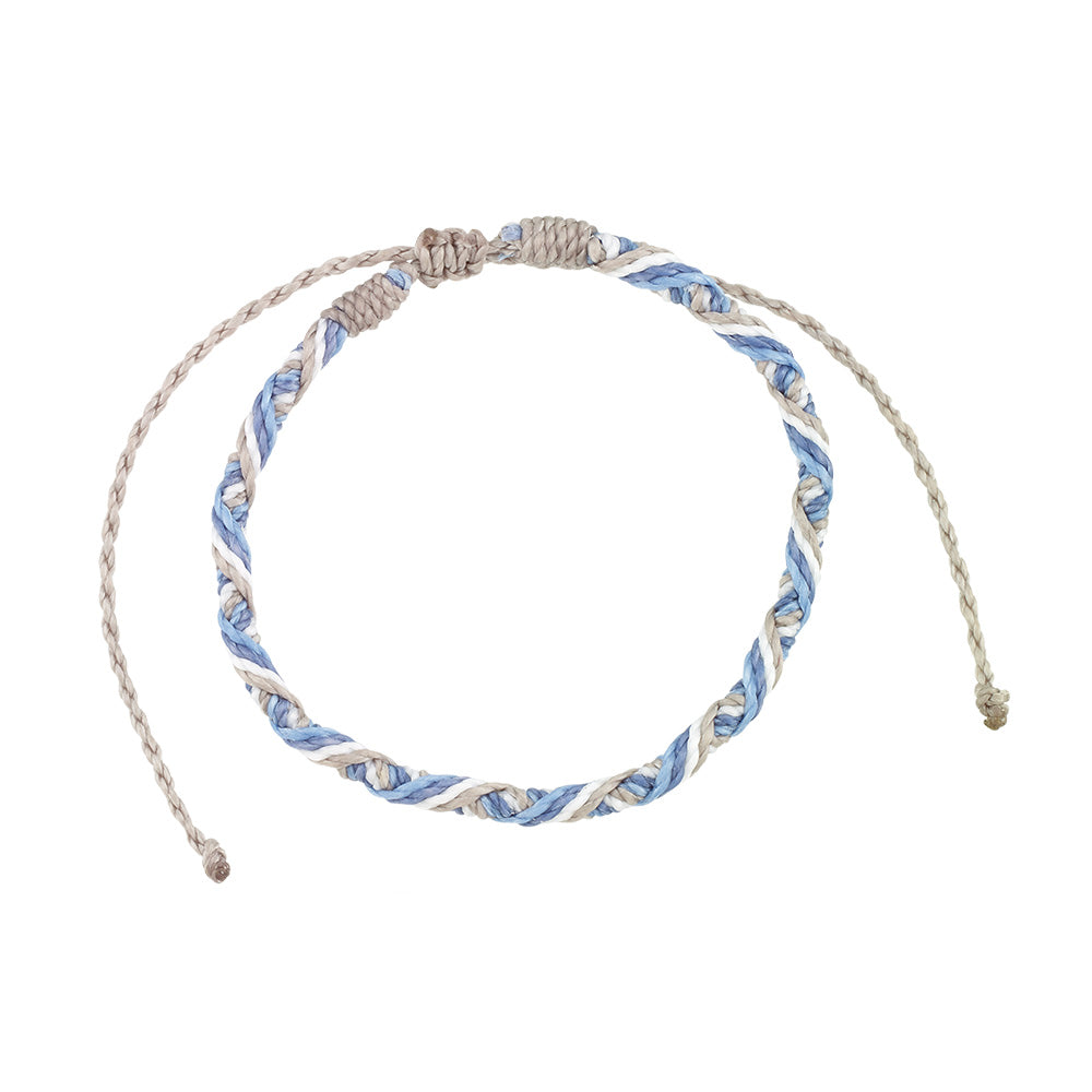 Wax Cord Twist Bracelet