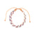 Bright Braided Wax Cord Bracelet