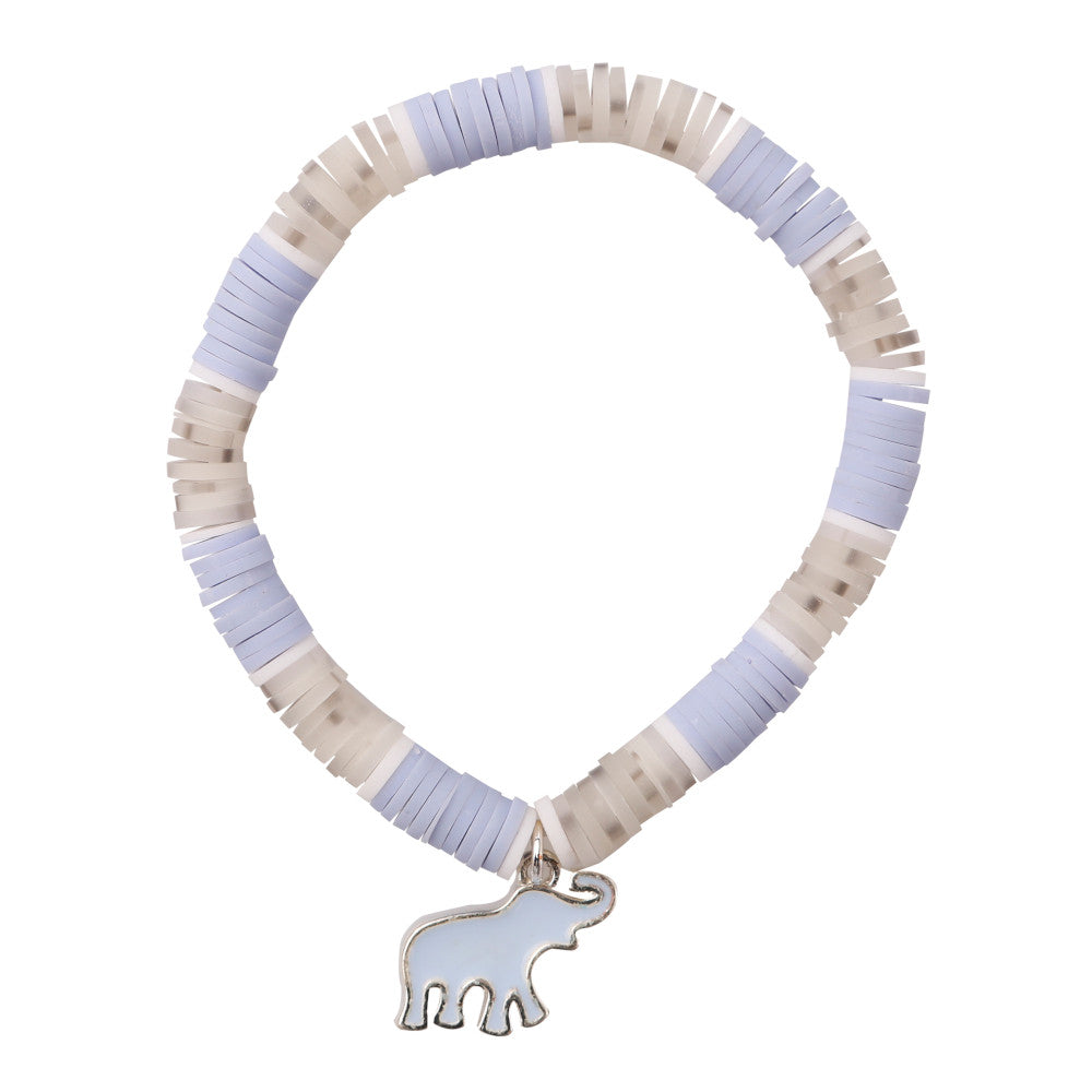 Colorful Fimo Enamel Animal Charm Bracelet
