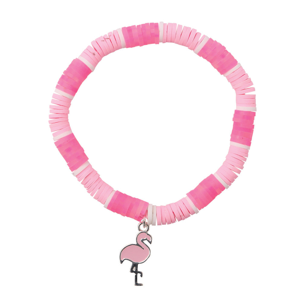 Colorful Fimo Enamel Animal Charm Bracelet