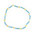 Frosted Seed Bead Daisy Stretch Bracelet - Viva life Jewellery