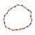 Handmade Seed Bead Daisy Stretch Bracelet