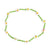 Handmade Seed Bead Daisy Stretch Bracelet